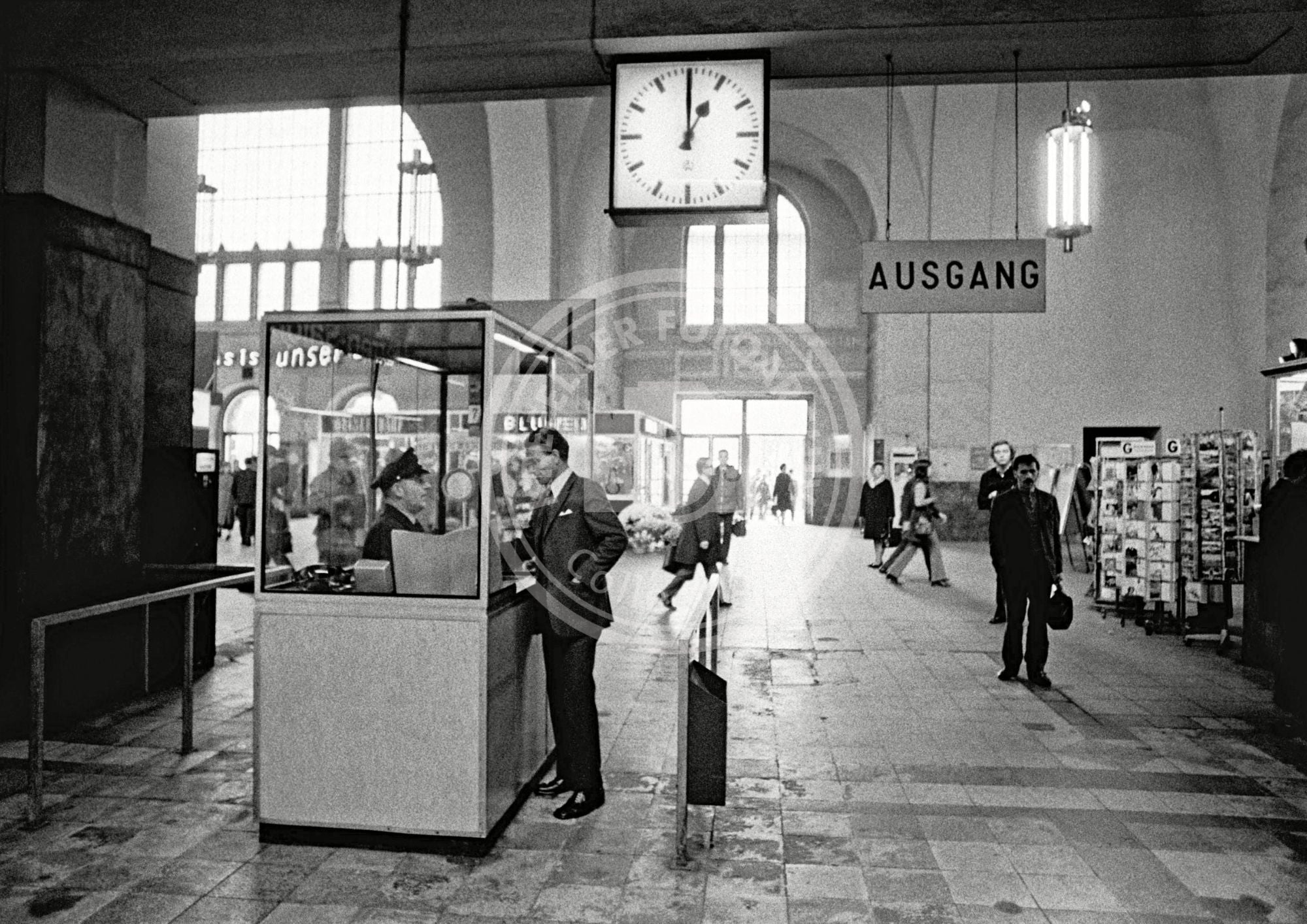 Fotoprint Hauptbahnhof 30 x 40