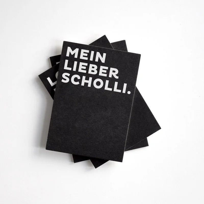 Postkarte Mein lieber Scholli