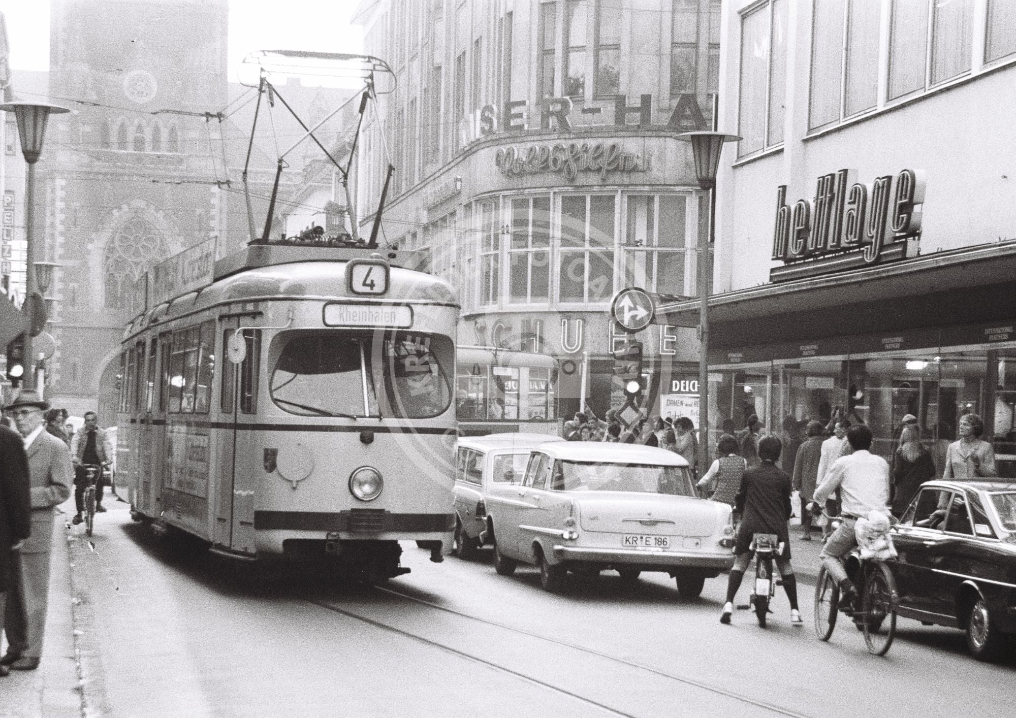 Fotoprint Straßenbahn 30 x 40