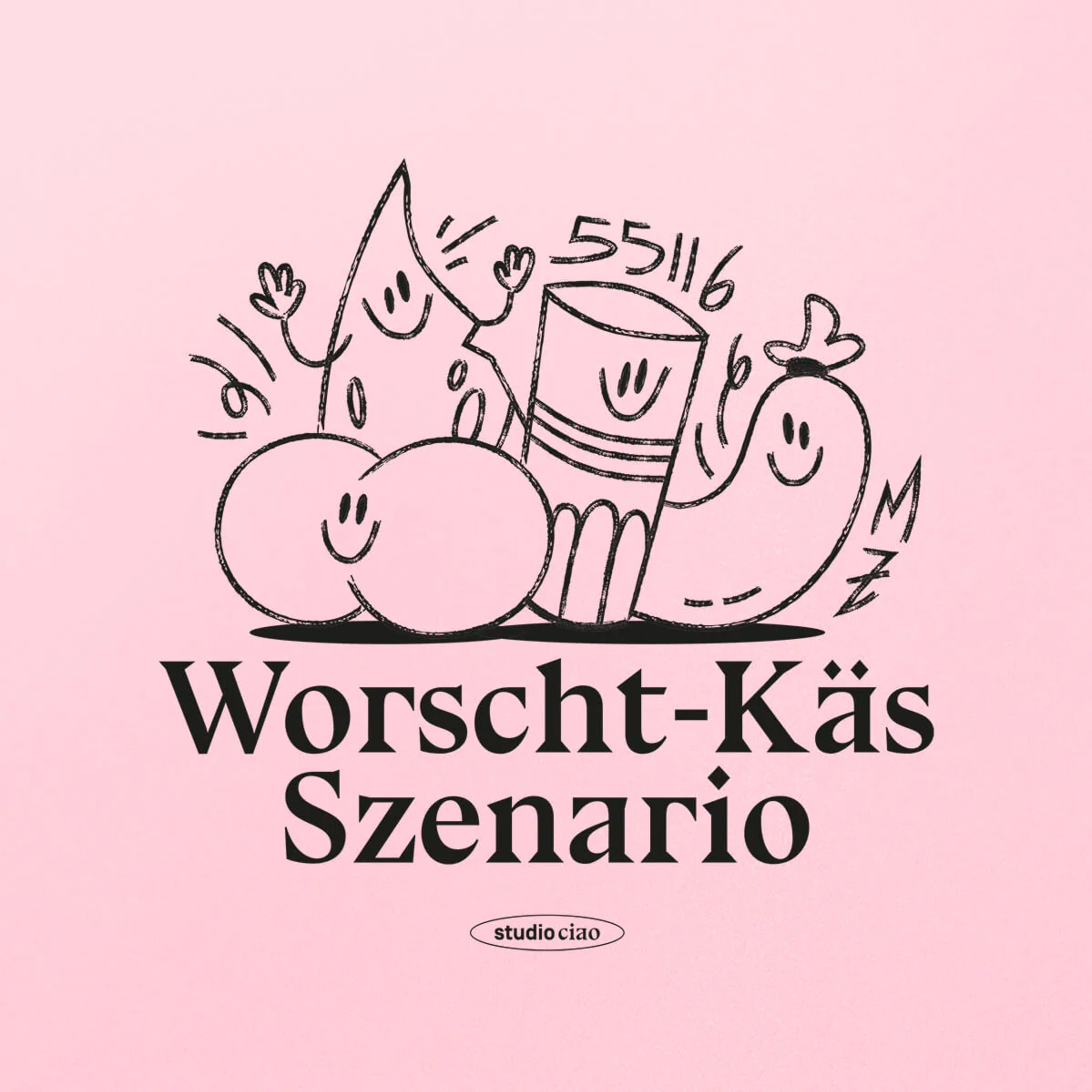 Jutebeutel WORSCHT-KÄS SZENARIO