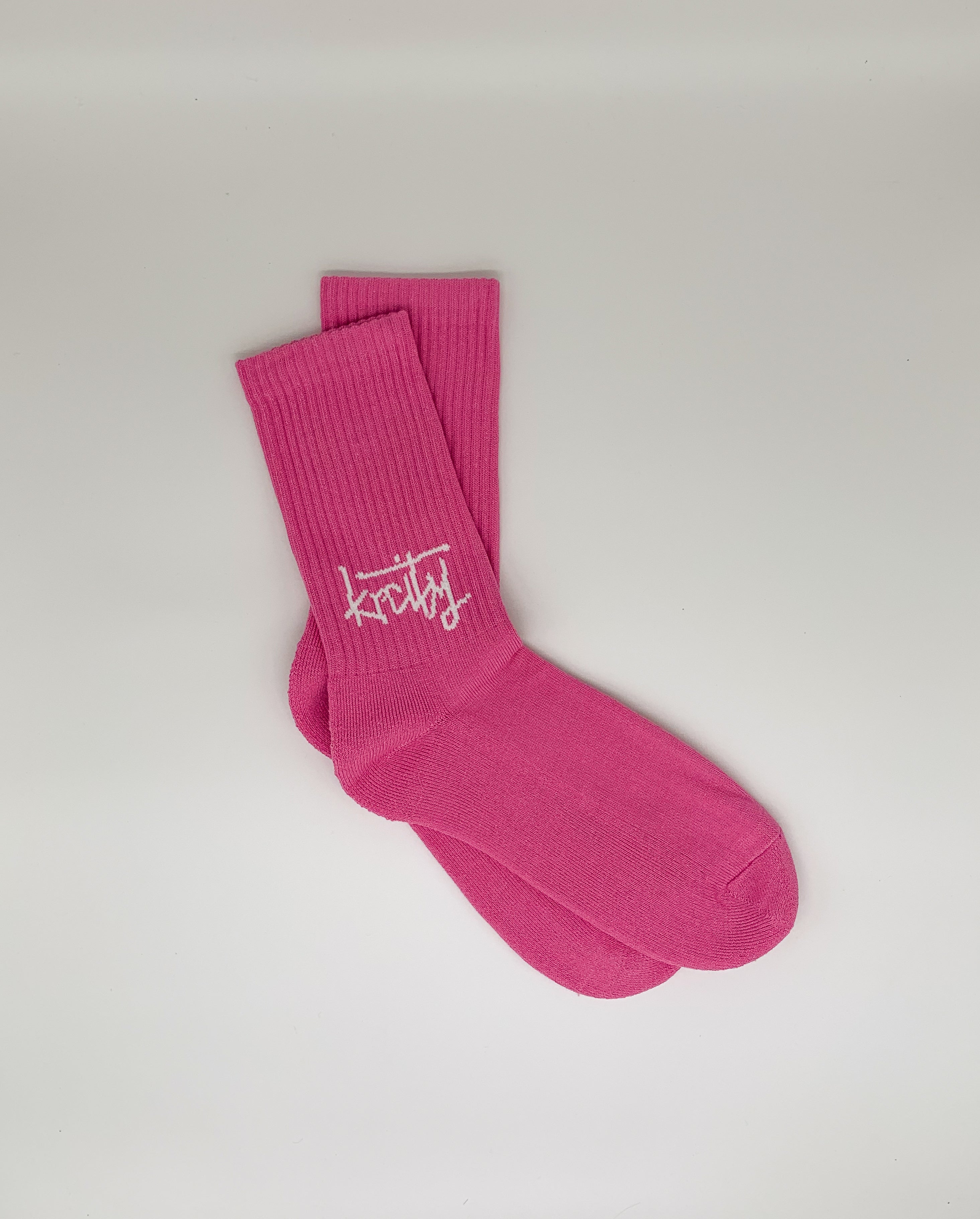 Socks Handwritten - Pink