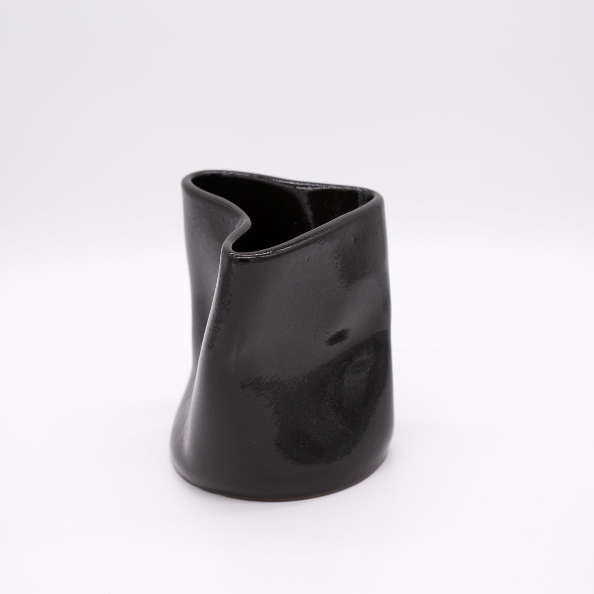 Vase schwarz