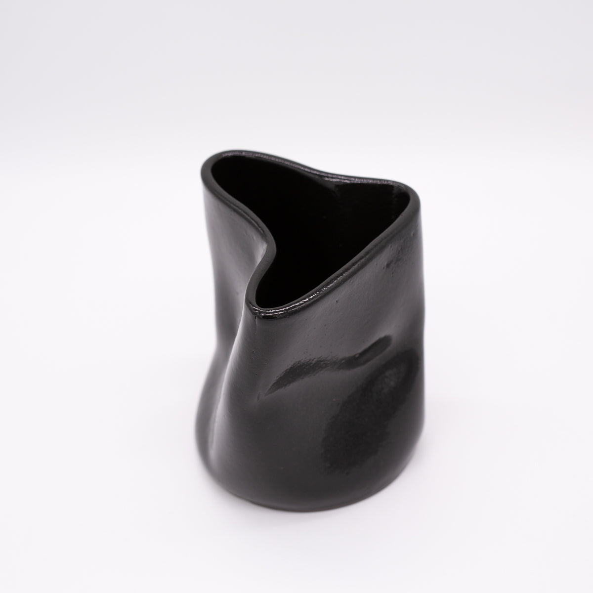 Vase schwarz